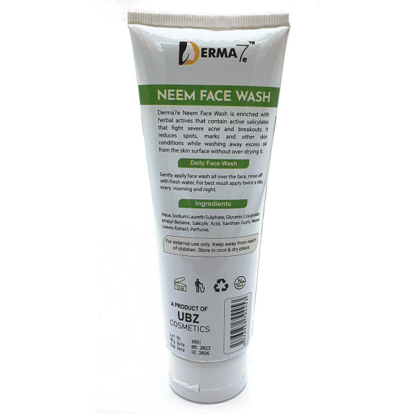 Neem Skin Purifying Face Wash