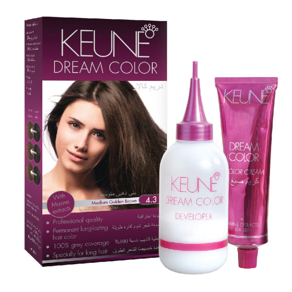 Dream Color Medium Golden Brown 4.3 60ml