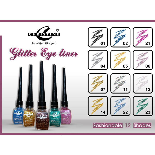 Glitter Eye Liner 12 Shades