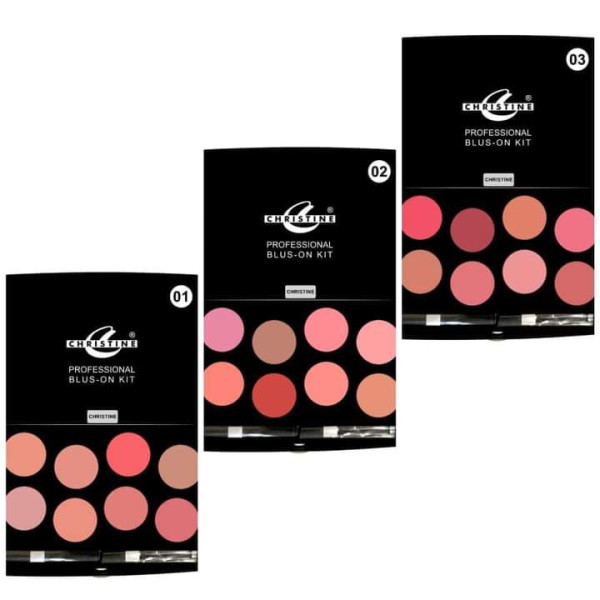8 Color Professional Blush On Kit